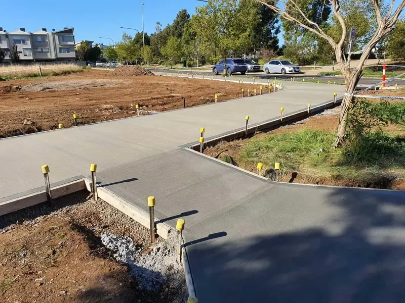 Structural and compliance concrete slab